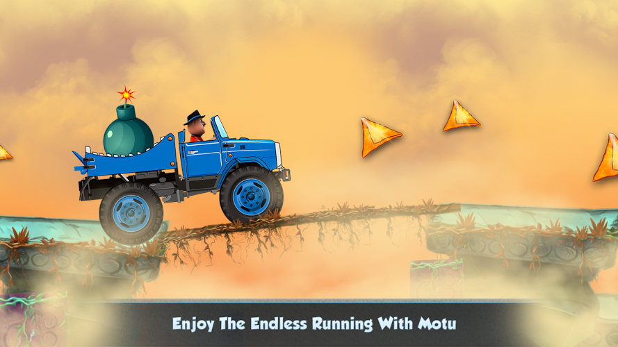 Motu Hill Car Racing King截图4