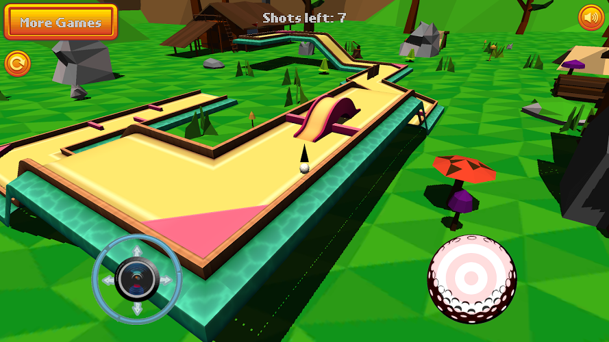 Mini Golf: Retro 2截图2