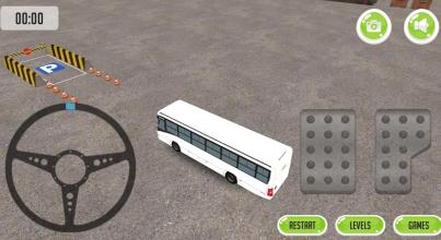 Bus Parking 3D 2017截图5