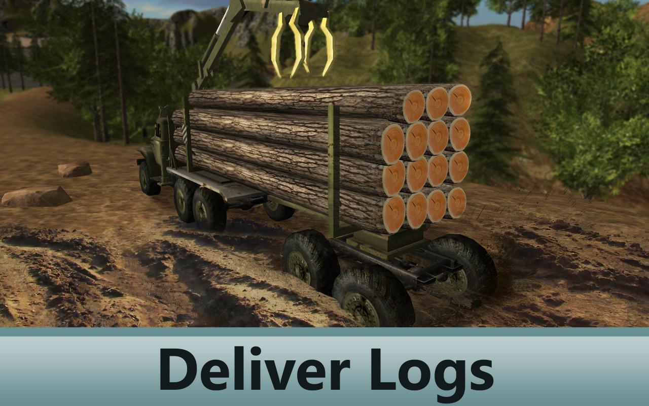 Sawmill Driver Simulator 3D截图3