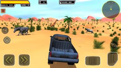 Safari Hunting 4x4 - Offroad Sniper shooting games截图2