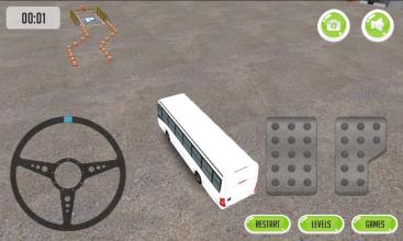 Bus Parking 3D 2017截图2