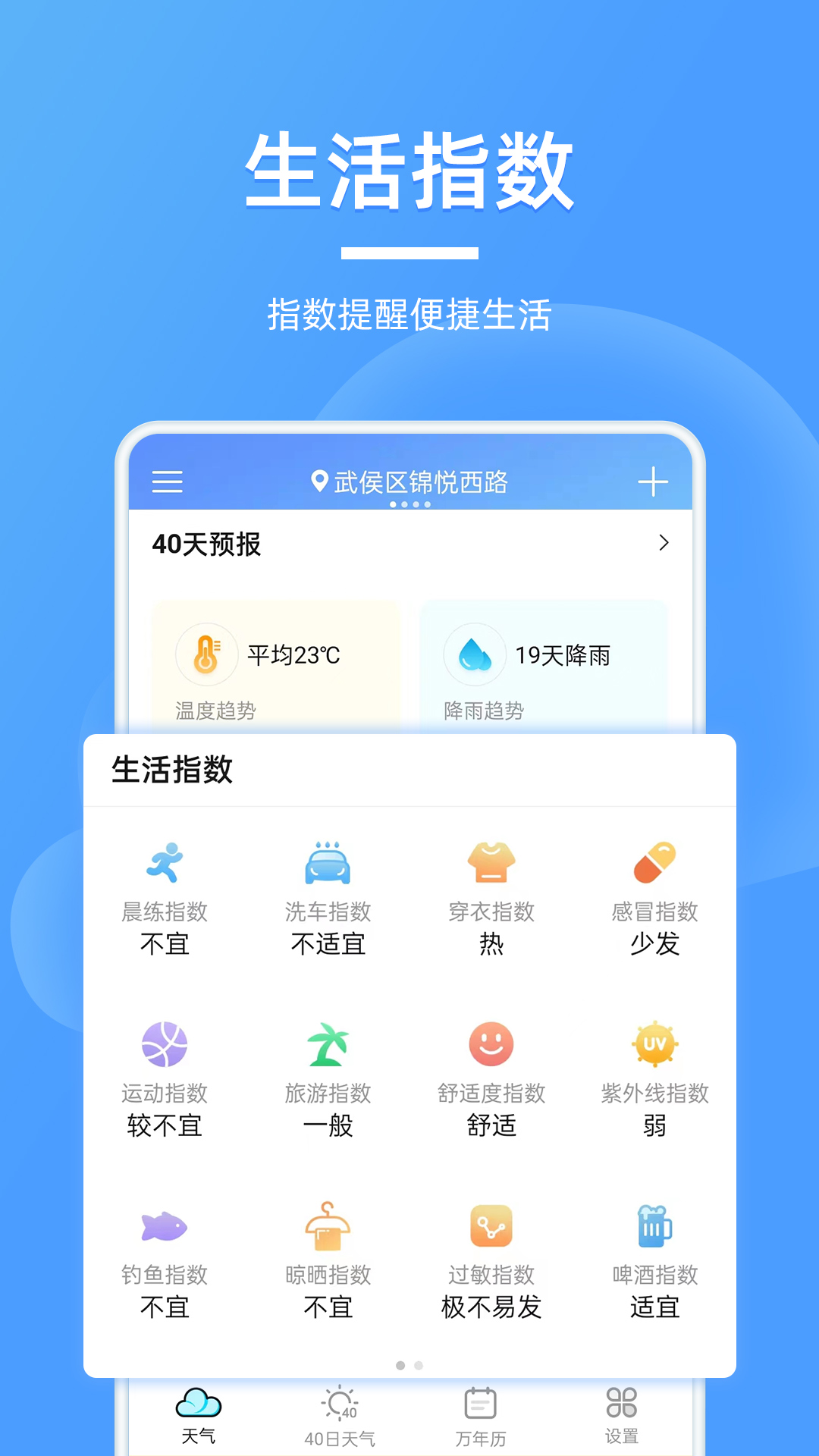 精美天气预报v2.1.1截图3