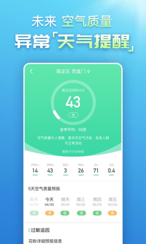 天气预报苹果版v6.1.0截图3