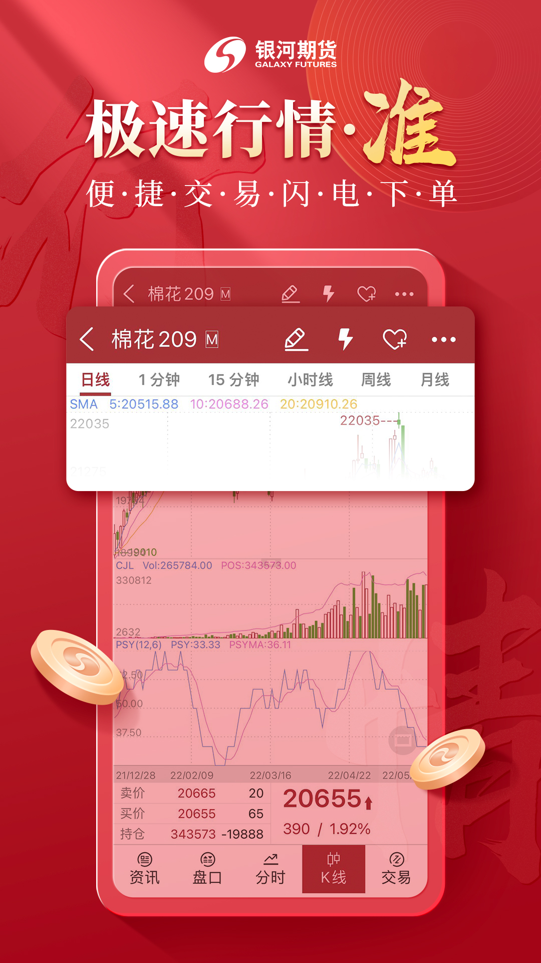 银河期货v3.1.8截图1