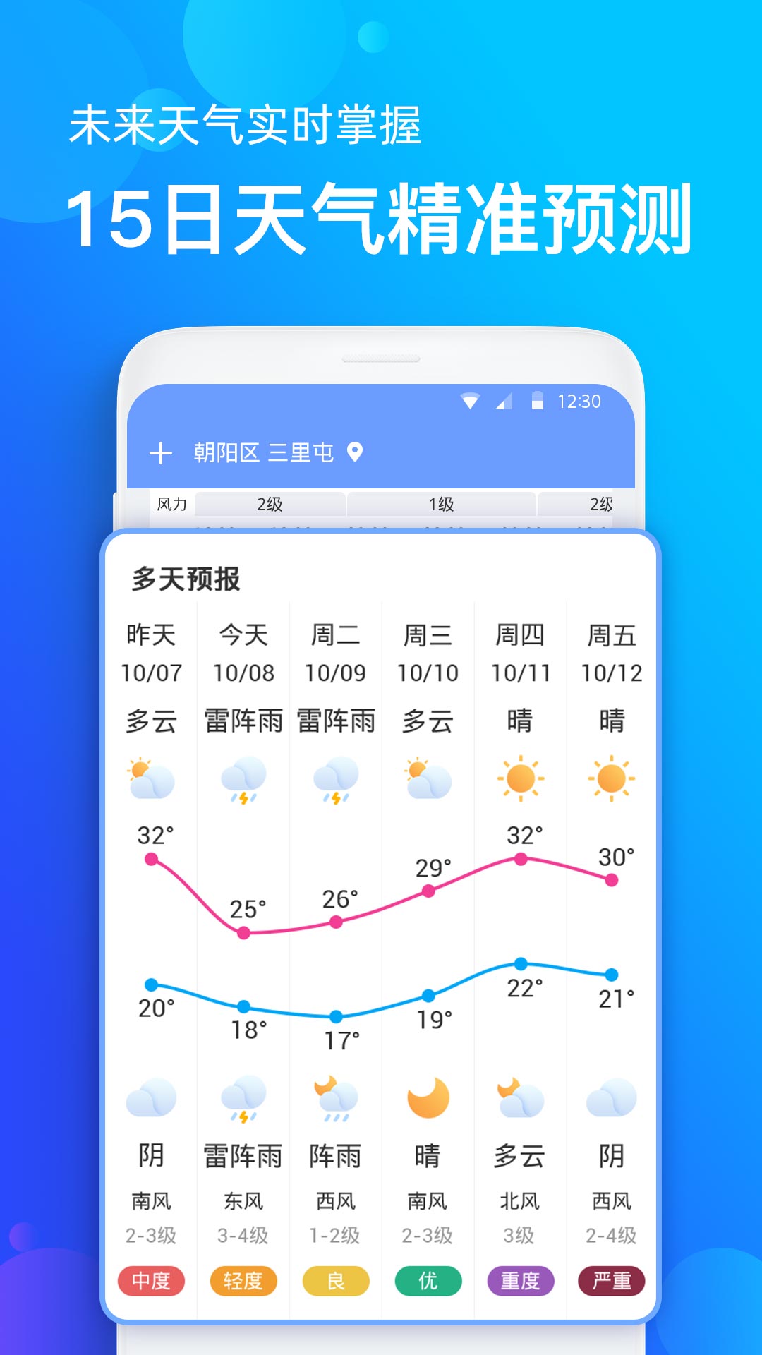 手机天气预报v2.2.0截图3