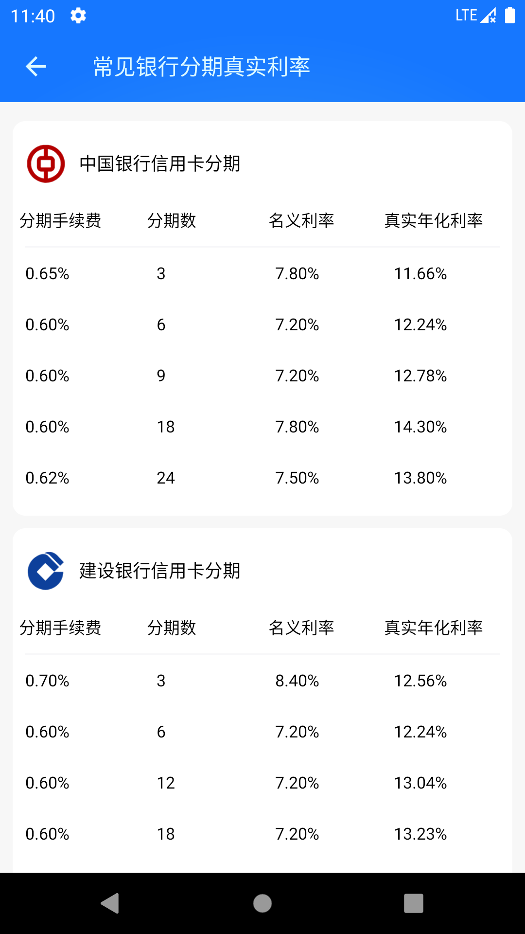 真实利率计算器v1.0.2截图2