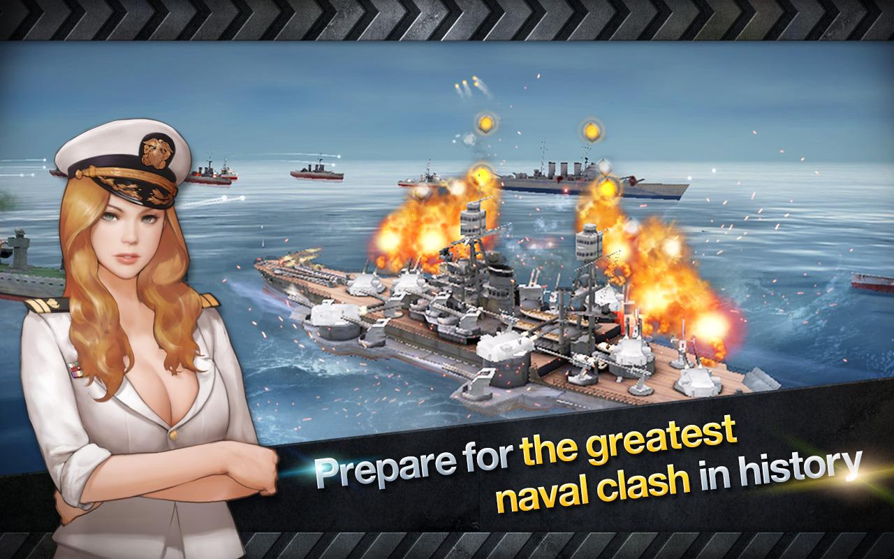 WARSHIP BATTLE:3D World War II截图3