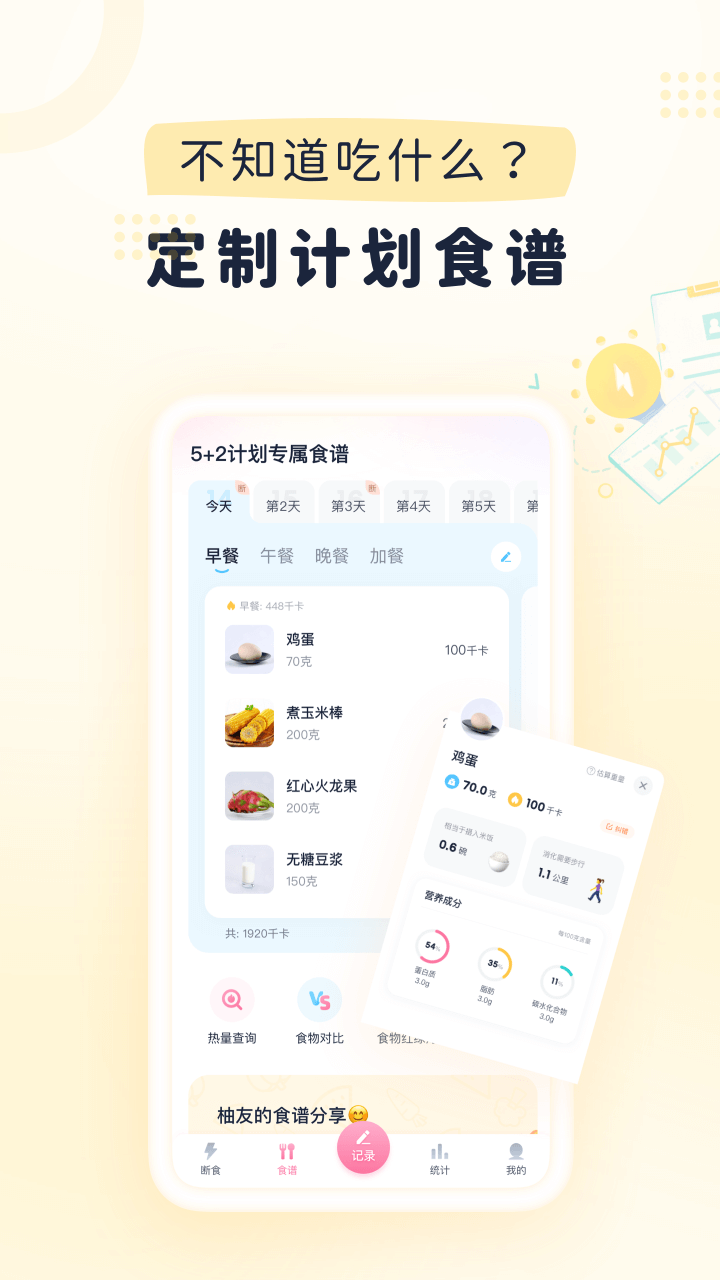 小柚轻断食截图4