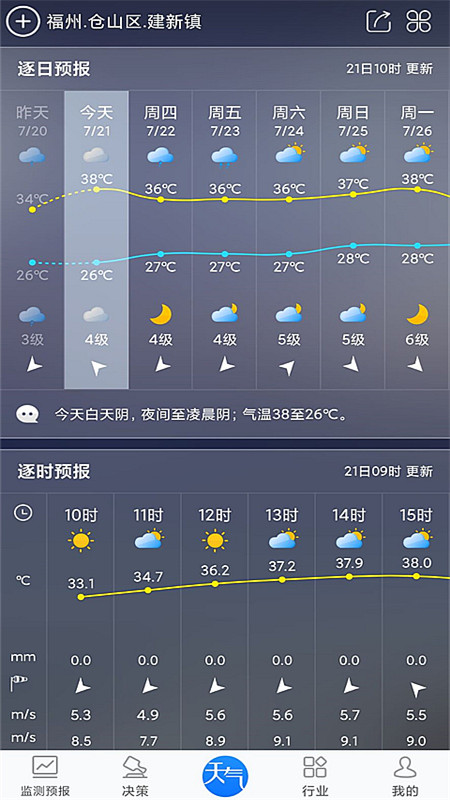 知天气-福建v3.1.1截图4