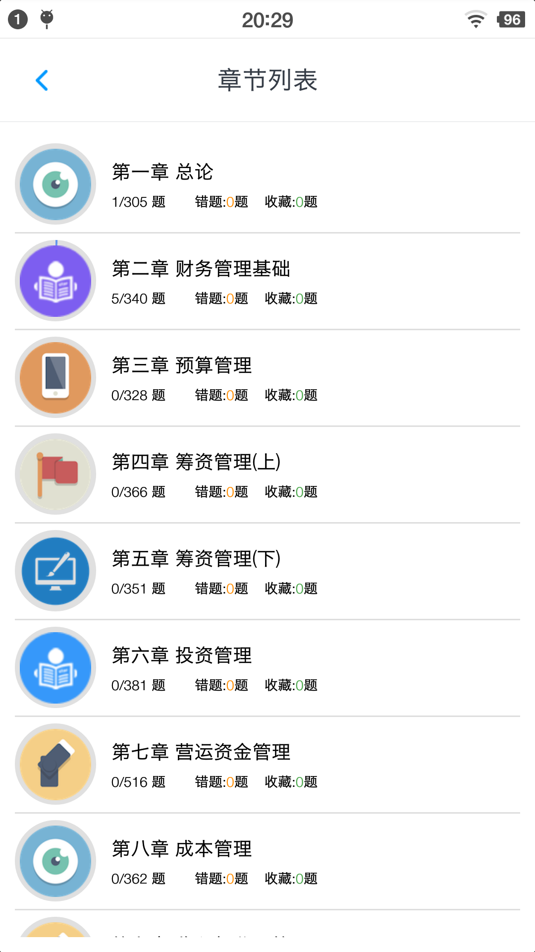 中级会计考试题集截图4