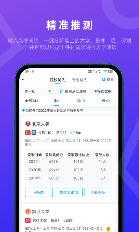 蝶变志愿v3.9.7截图3