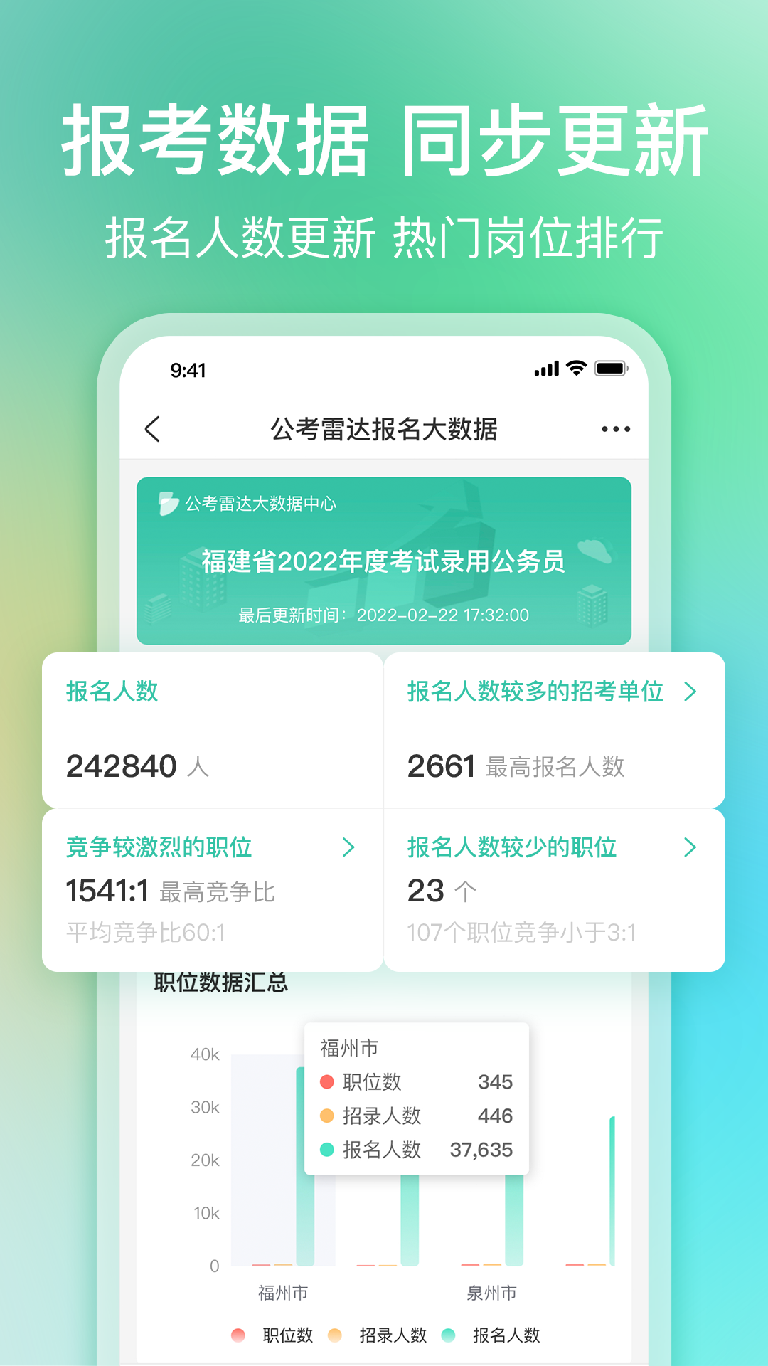 公考雷达v5.4.3.8截图1