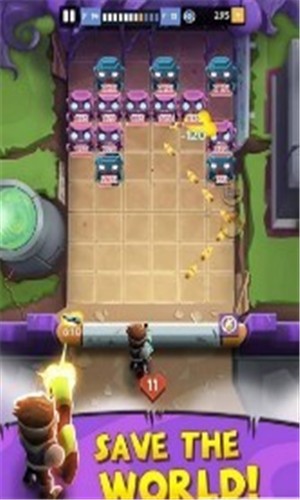 泡泡射击和弹力球截图3