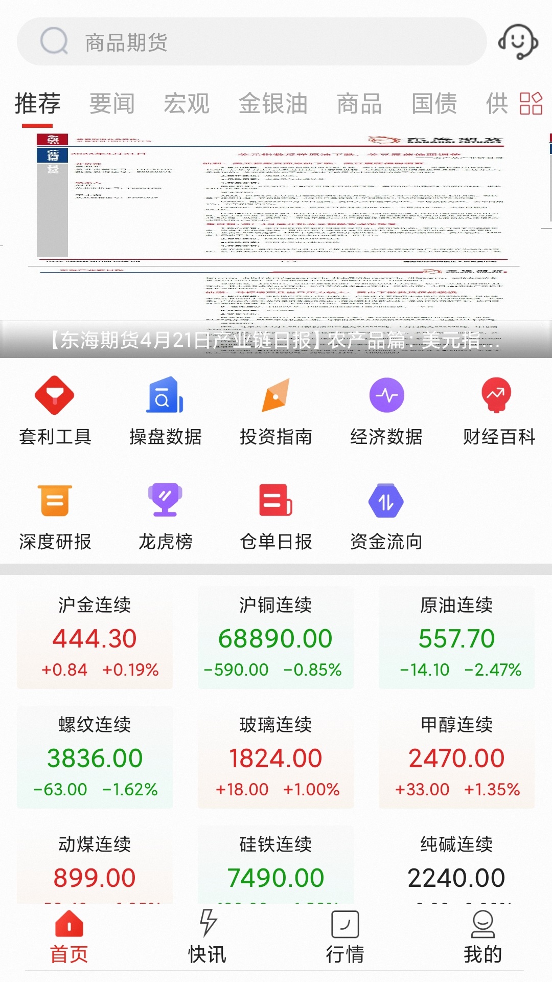 汇通期货截图1