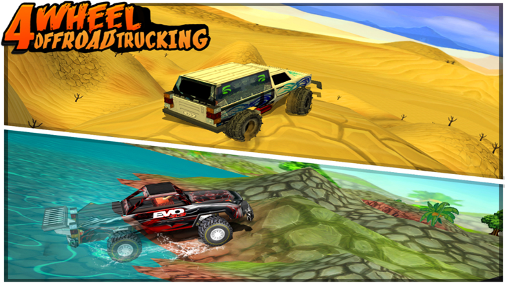 4 Wheel OffRoad Monster Truck截图1