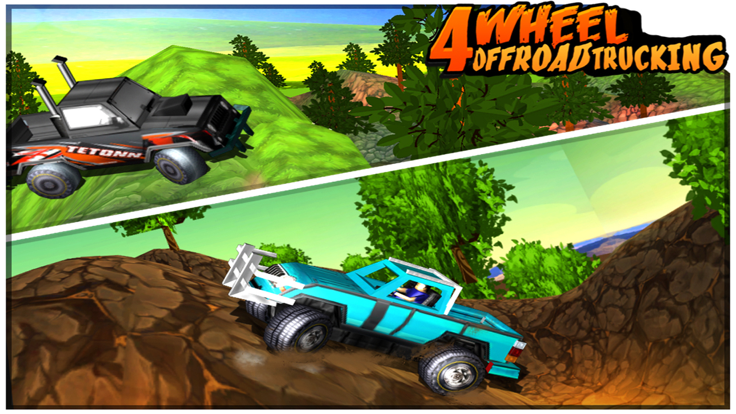 4 Wheel OffRoad Monster Truck截图4