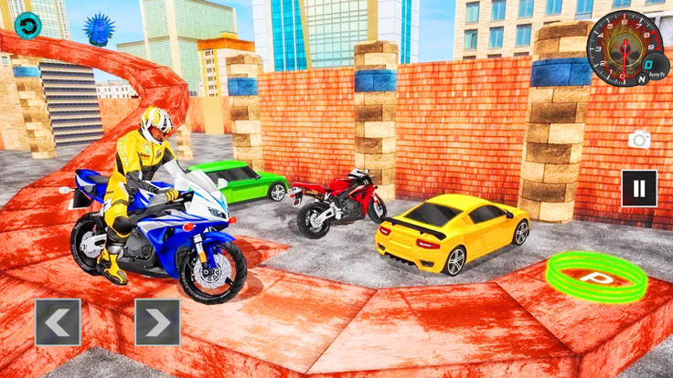 Bike Parking 3D Adventure截图1