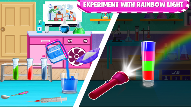 Science School Lab Experiment截图5