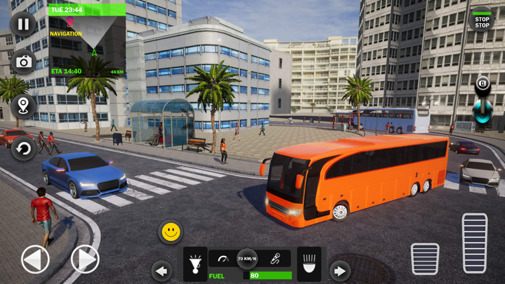 City Bus Transport Drive Sim截图5