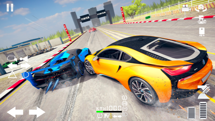 City Car Racer & Stunt Driver截图3