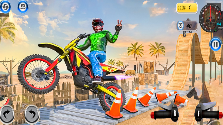 Bike Stunt Race 3D Bike Games截图4