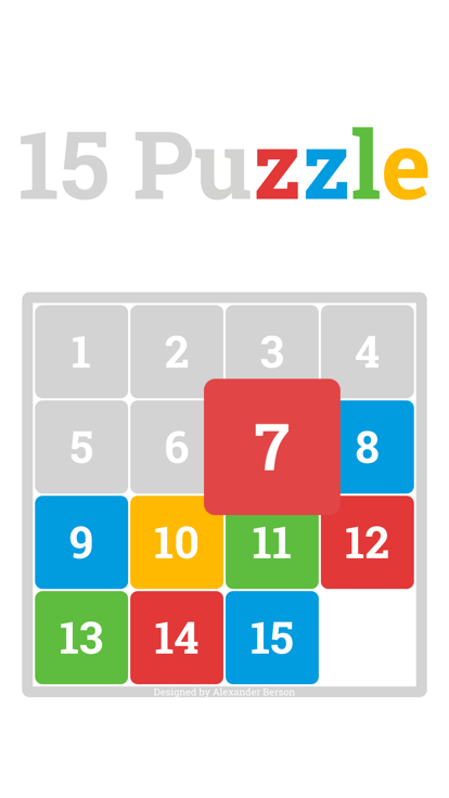 15 Puzzle for Kids*截图3