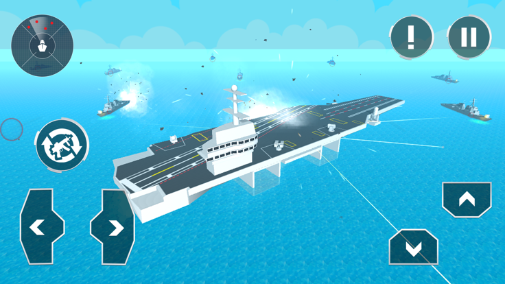 Naval Warship Craft Attack 3D截图1