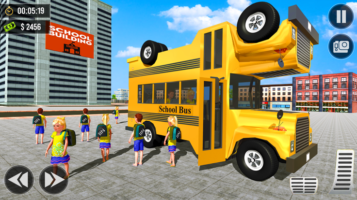 City School Coach Bus Drive 3D截图4