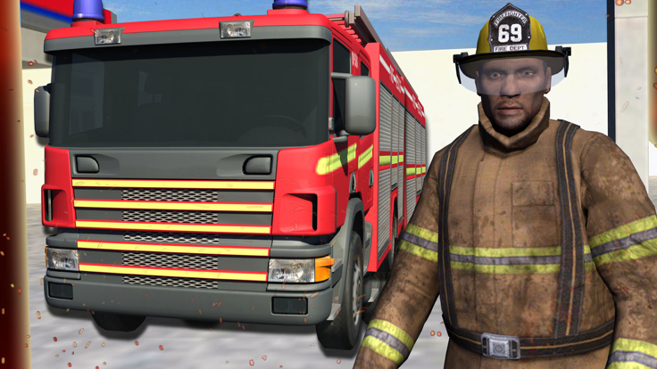 Fire Fighter Real Hero 3D截图4