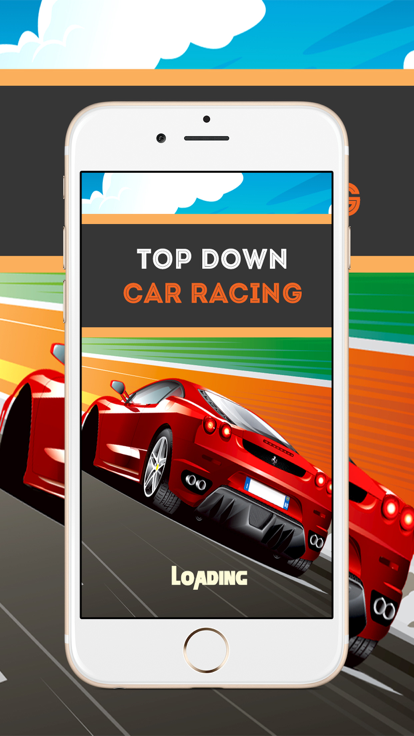 2D Top Down Car Racing Real Driving 2016截图3