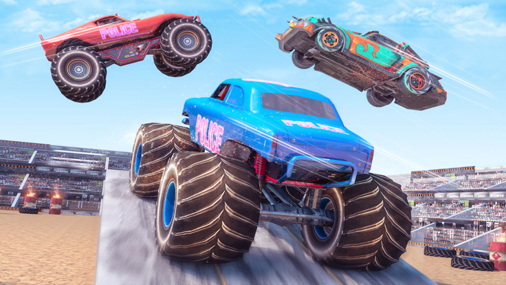 US Police Monster Truck Derby截图2