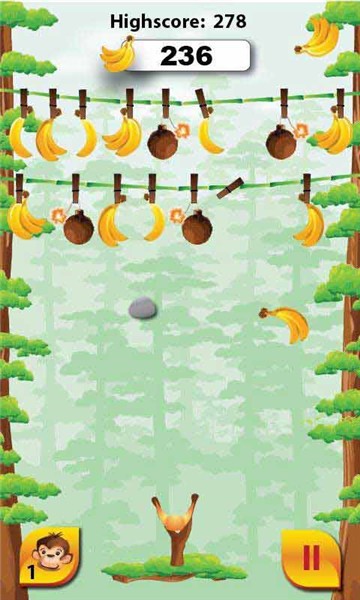 猴子爱香蕉截图1