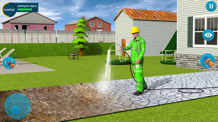 Power Washing Gun Simulator 3D截图1