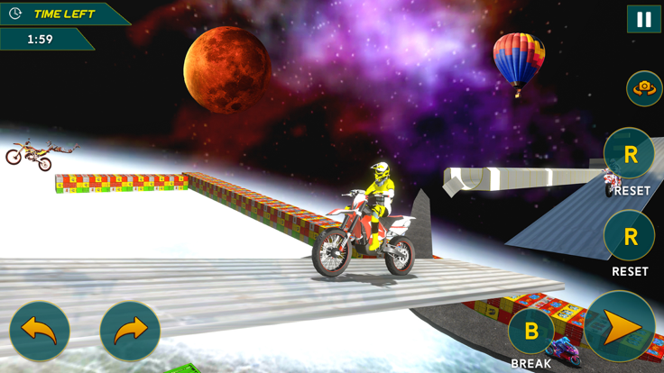 Bike Stunt Race Bike Games截图1