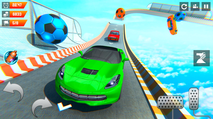 Car Stunt Driver Ramp Jumping截图5