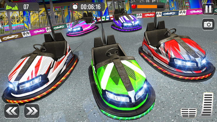 Bumper Car Crash Stunt Race 3D截图1