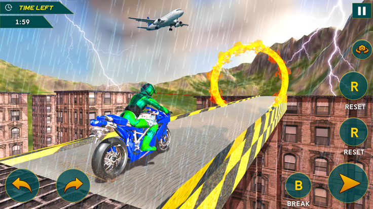 Bike Stunt Race Bike Games截图5