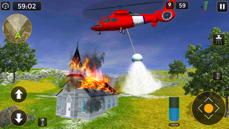 Rescue Helicopter Simulator 3D截图4