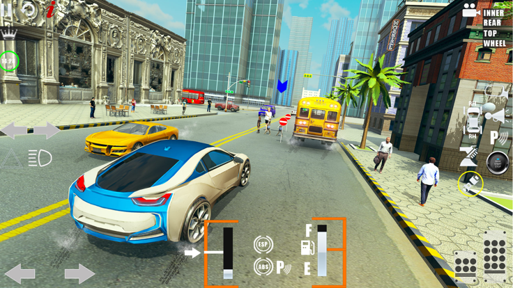 Car Racer City Driving School截图2