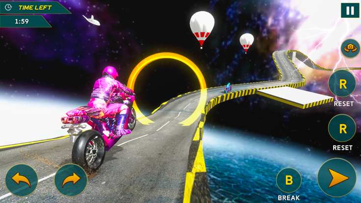 Bike Stunt Race Bike Games截图4