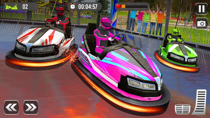 Bumper Car Crash Stunt Race 3D截图3