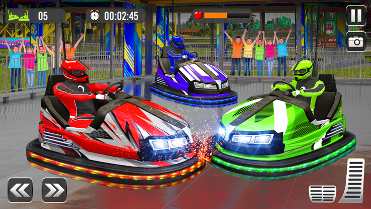 Bumper Car Crash Stunt Race 3D截图4