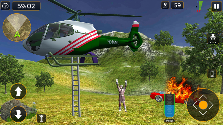 Rescue Helicopter Simulator 3D截图5