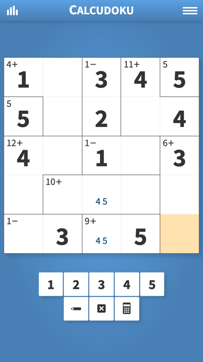 Calcudoku · 数学数独截图4