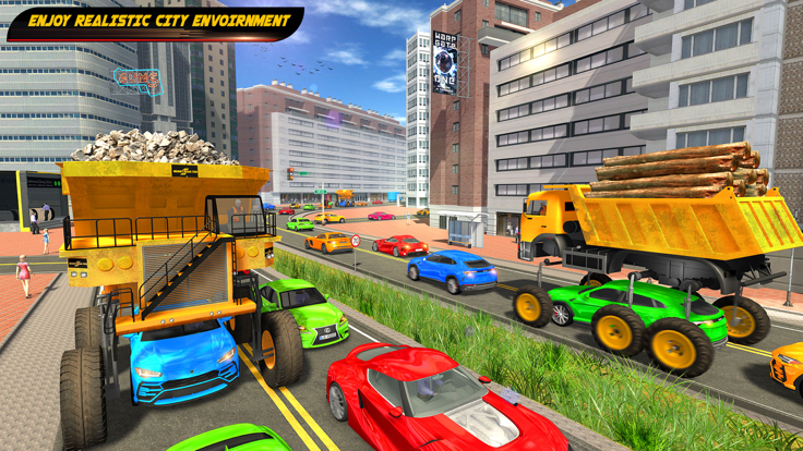 Elevated Dump Truck Loader Sim截图2