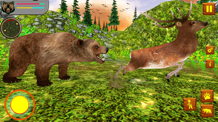 Bear Simulator Wild Animal截图2