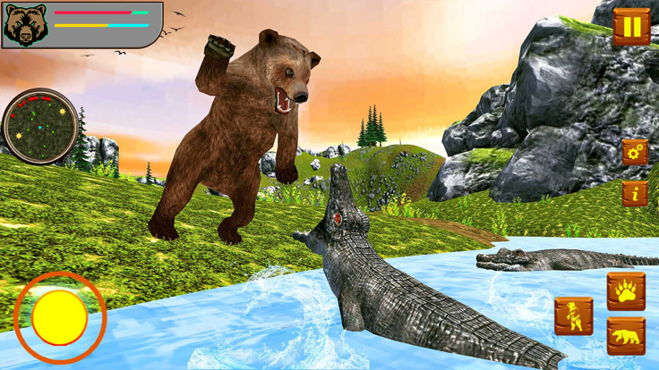 Bear Simulator Wild Animal截图3