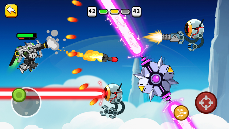 Mech Warrior Battle Game截图4