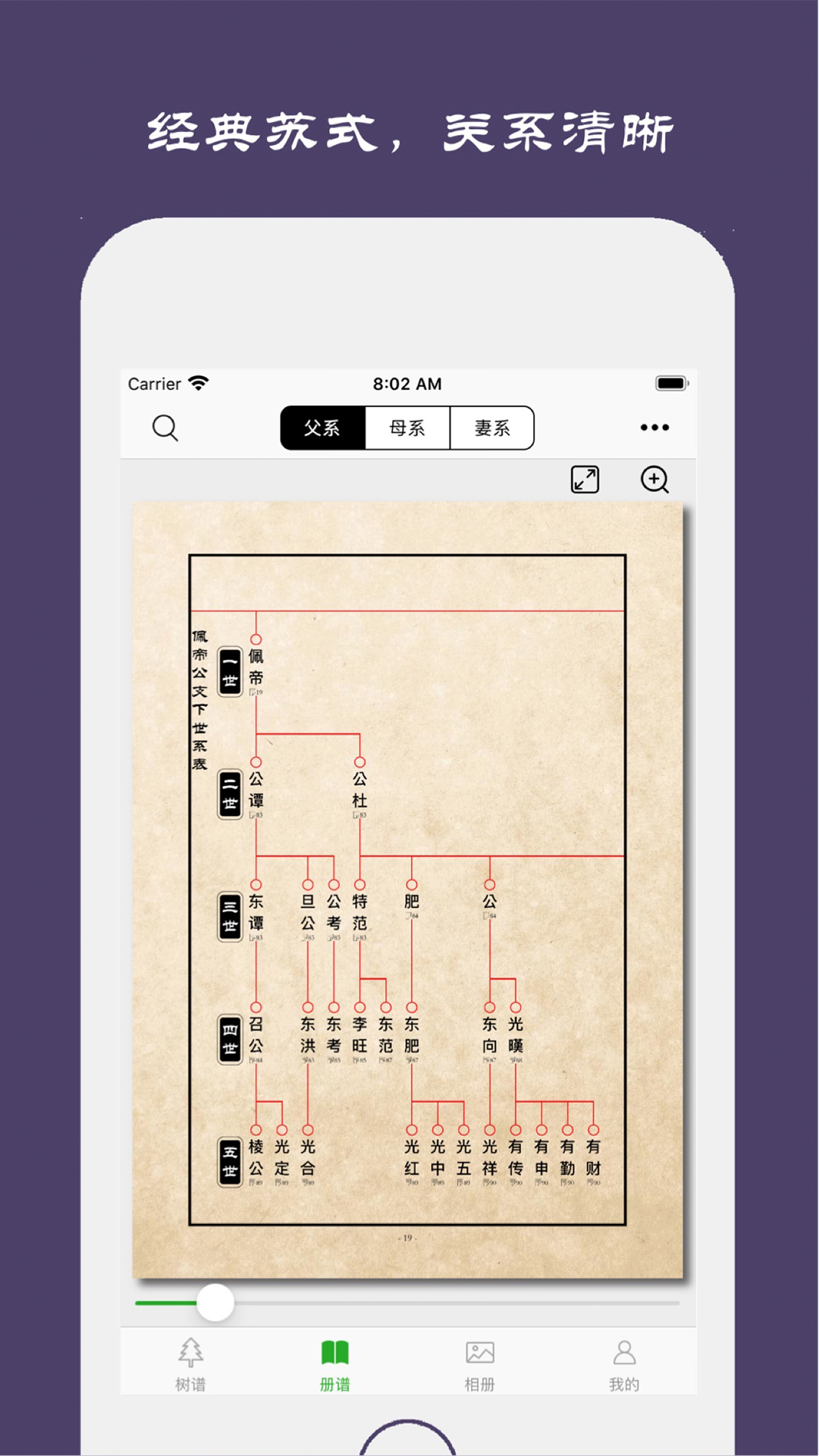 族记-您的修谱专家v7.1.3截图8